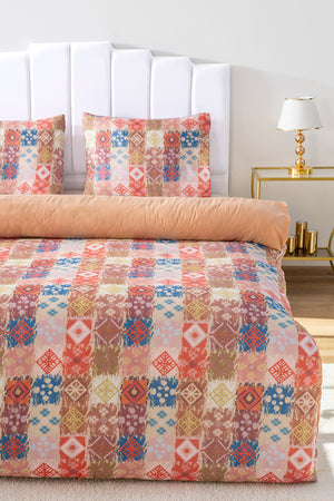 Ethra Double Duvet Cover Set Cotton