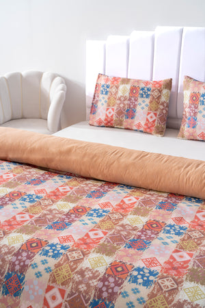 Ethra Double Duvet Cover Set Cotton