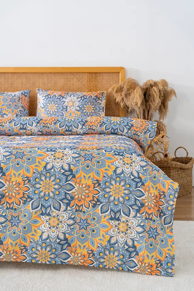 Mandala Outlet Double Printed Quilt 200 x 220 cm