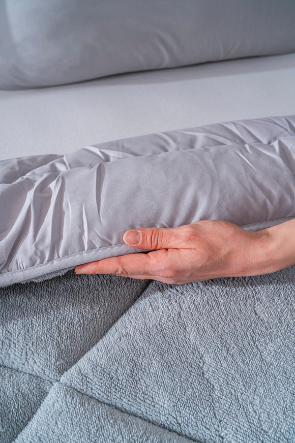 Gray Loura Double-Sided Luxury Wellsoft Duvet for Double Bed 195x215 cm