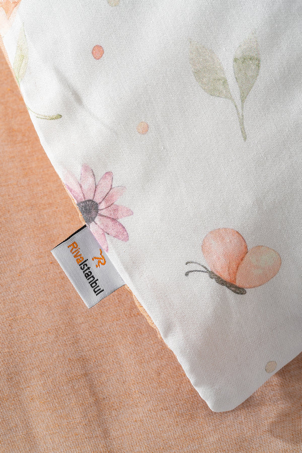 Soft Flower Single Duvet Cover Set – Cotton