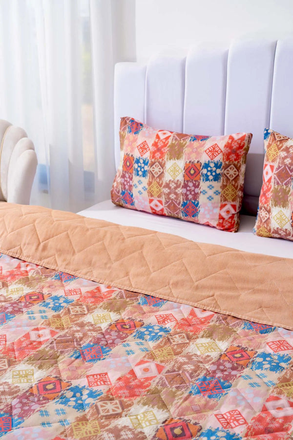 Ethra Cotton Double Quilted Pique & Bedspread
