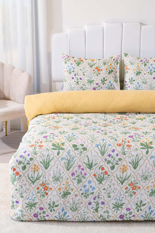 Sonya Single Duvet Cover Set Cotton