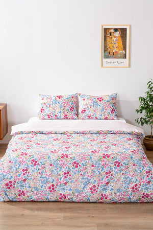 Sevda Flower Duvet Cover Set – Cotton