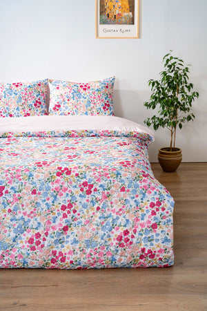 Sevda Flower Duvet Cover Set – Cotton