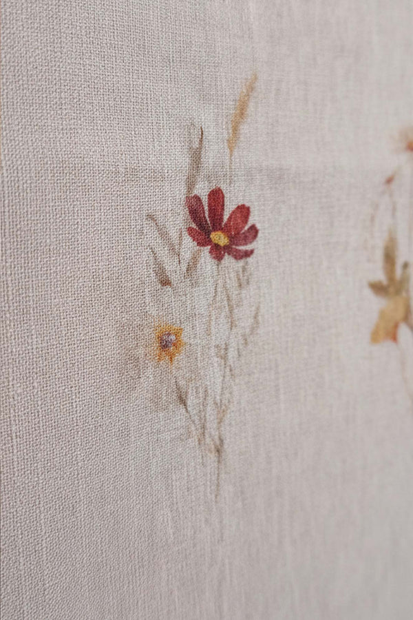Floral Patterned 100% Cotton Tablecloth 140x200 cm