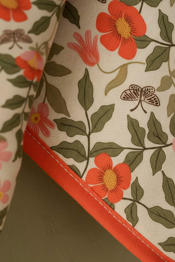 Floral 2-Piece Oven Glove & Pot Holder Set