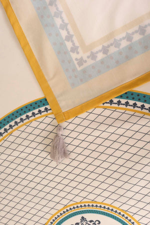 Safran Luxe Kitchen & Dining Tablecloth – 150 x 250 cm