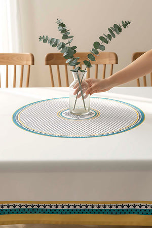 Safran Luxe Kitchen & Dining Tablecloth – 150 x 250 cm