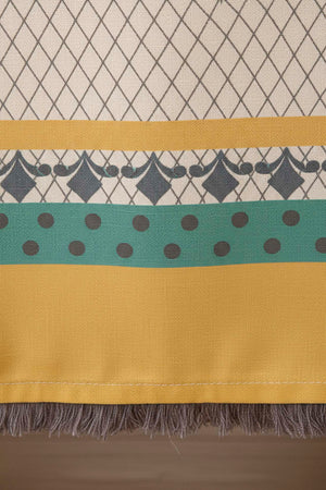 Safran Luxe Linen Runner 45 × 140 cm