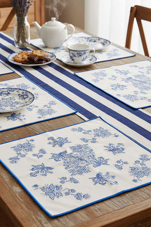 Elysian Blue 6Lı Sunum Peçetesi 40X40Cm