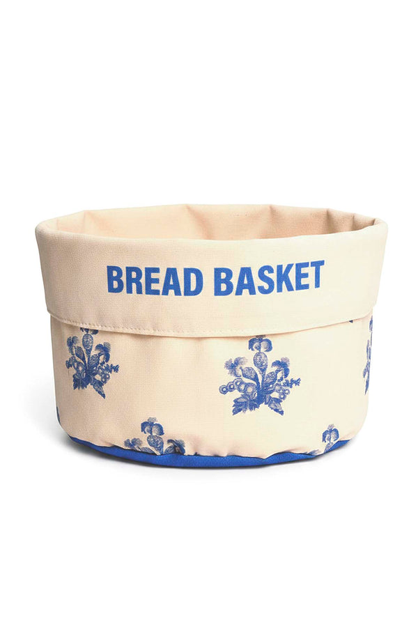 Elysian Blue Linen Bread Basket – 14 x 20 cm