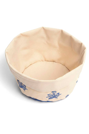 Elysian Blue Linen Bread Basket – 14 x 20 cm