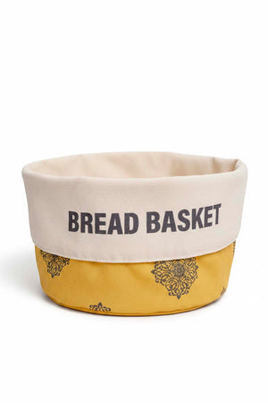 Safran Luxe Linen Bread Basket – 14 x 20 cm
