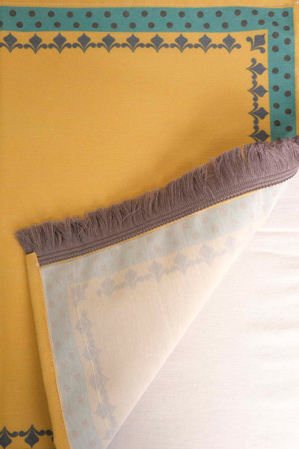 Safran Luxe Tassel 6-Piece Placemat Set