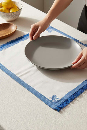 Elysian Blue Set of 6 Placemats