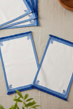 Elysian Blue Set of 6 Placemats