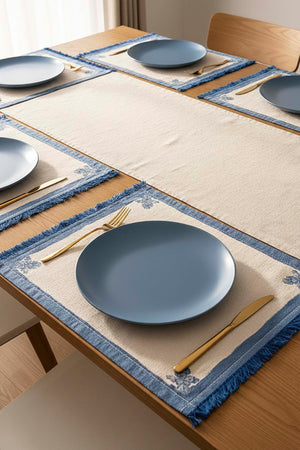 Elysian Blue Set of 6 Placemats