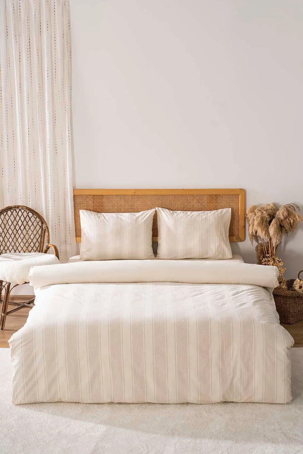 Nenas Vizon %100 Cotton 4 Piece Bedspread & Bedding Set