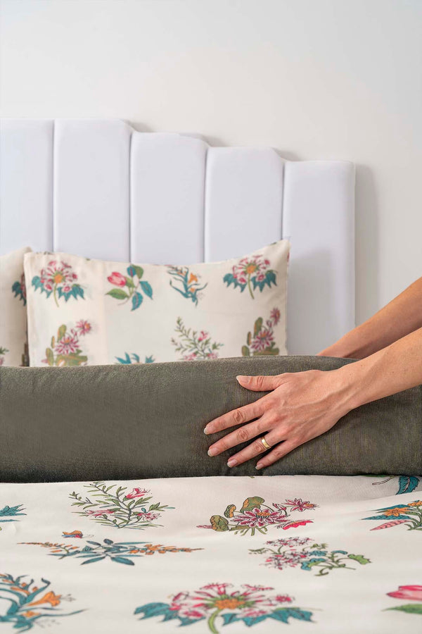 Bianca Single Duvet Cover Set Cotton