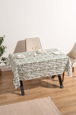 Eucalyptus Patterned Tablecloth, Table Fabric, Picnic Blanket