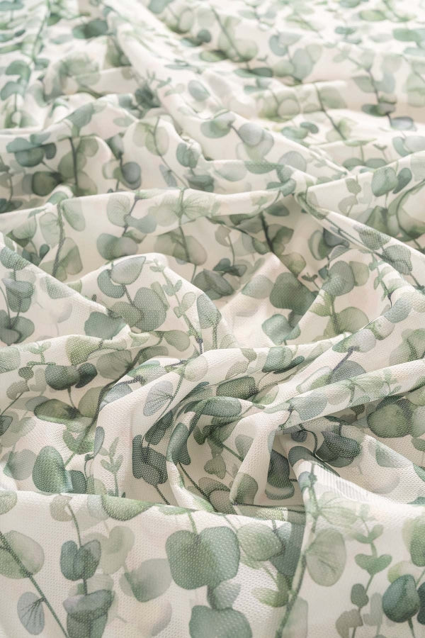 Eucalyptus Patterned Tablecloth, Table Fabric, Picnic Blanket