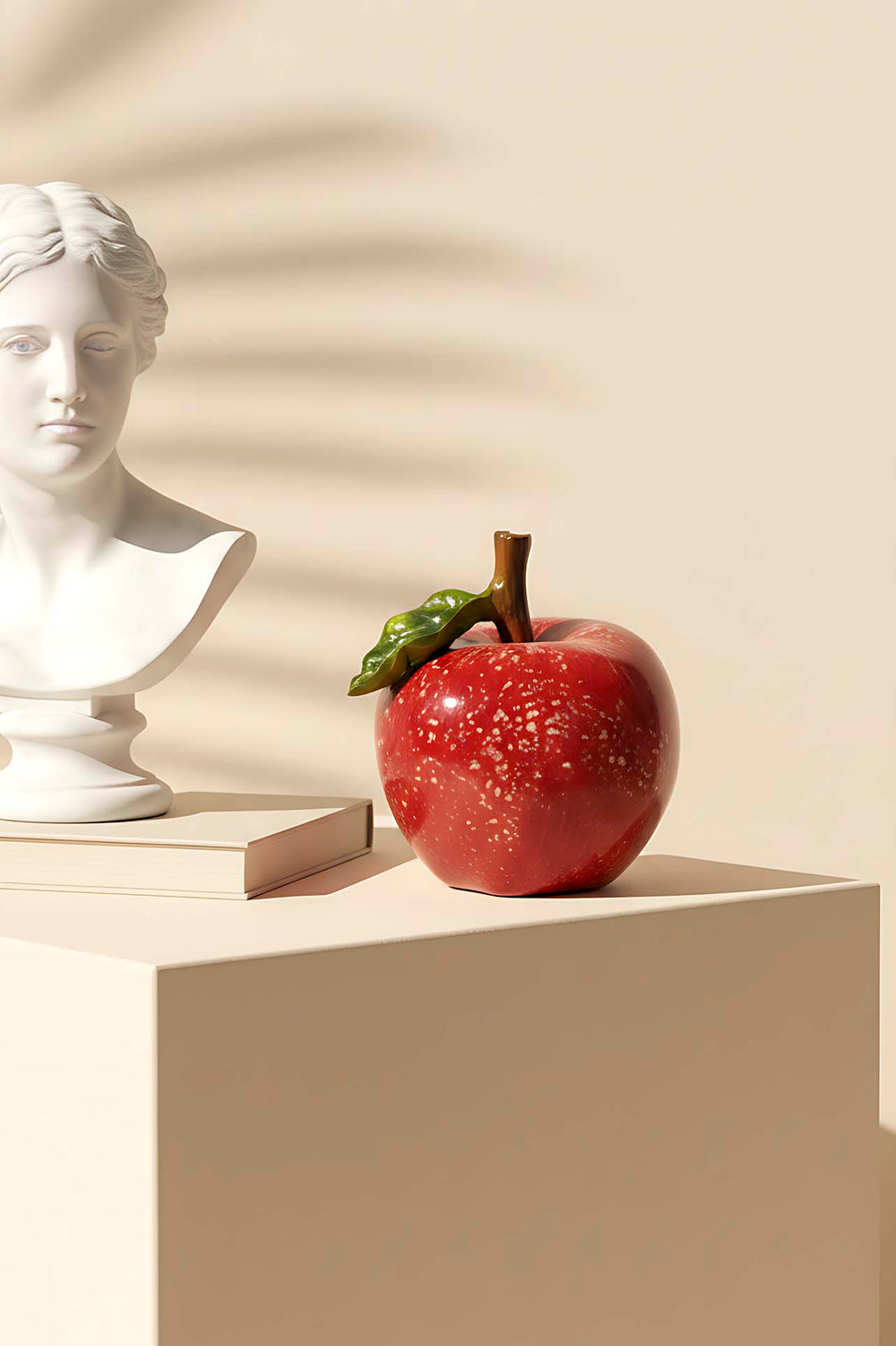 Red Apple Designed Decorative Object