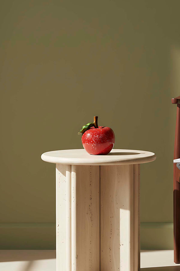 Red Apple Designed Decorative Object