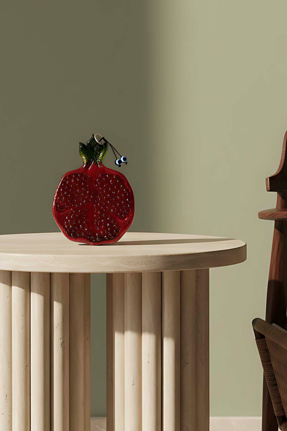 Red Pomegranate Wall Decor Accessory