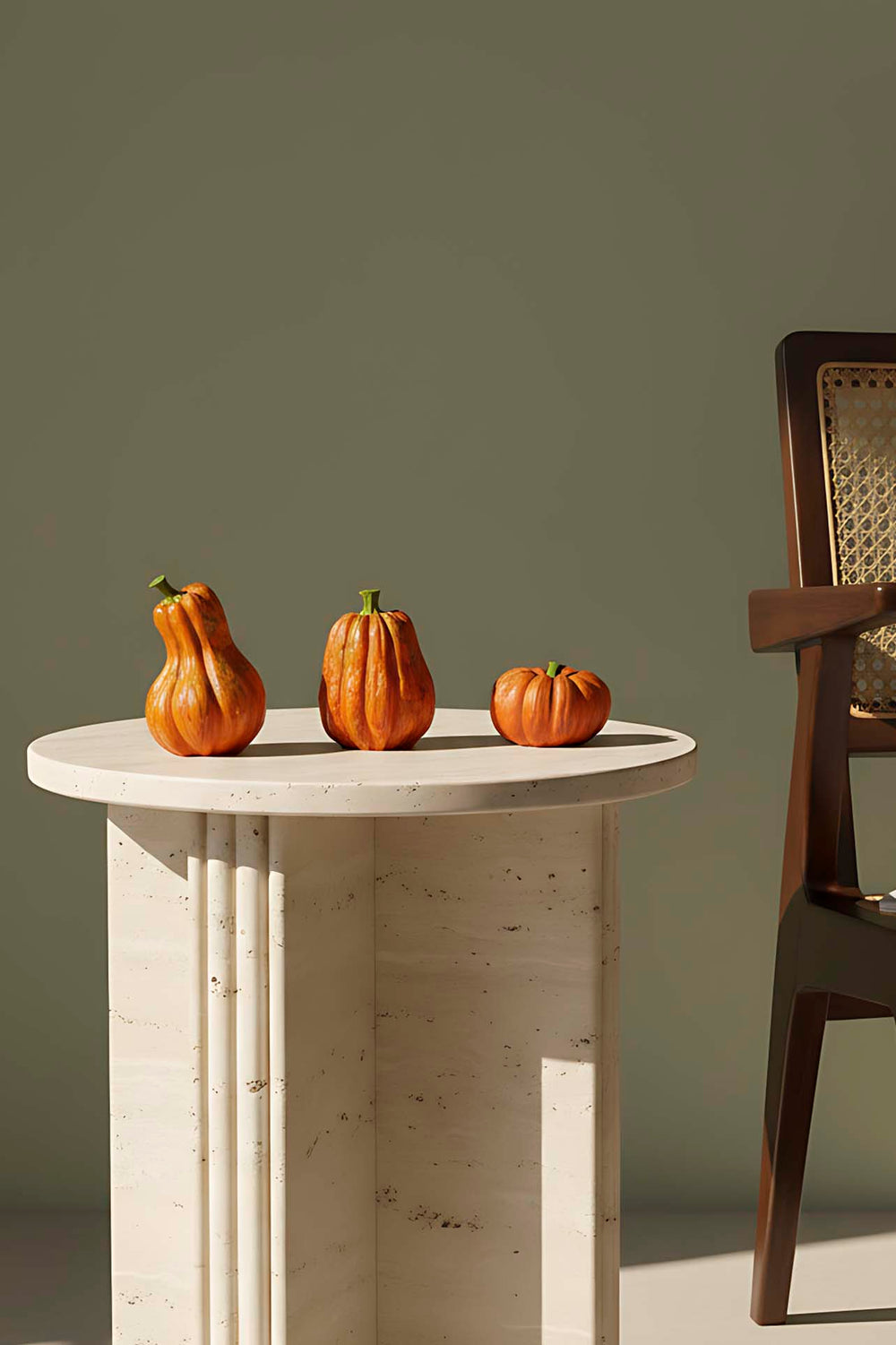 3-Piece Decorative Pumpkin Object Set