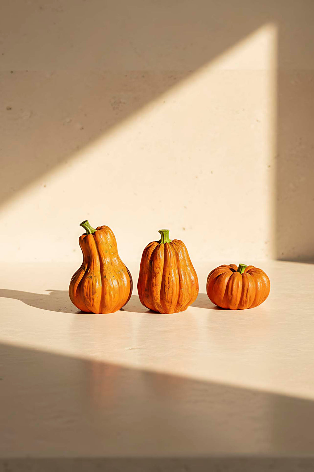 3-Piece Decorative Pumpkin Object Set