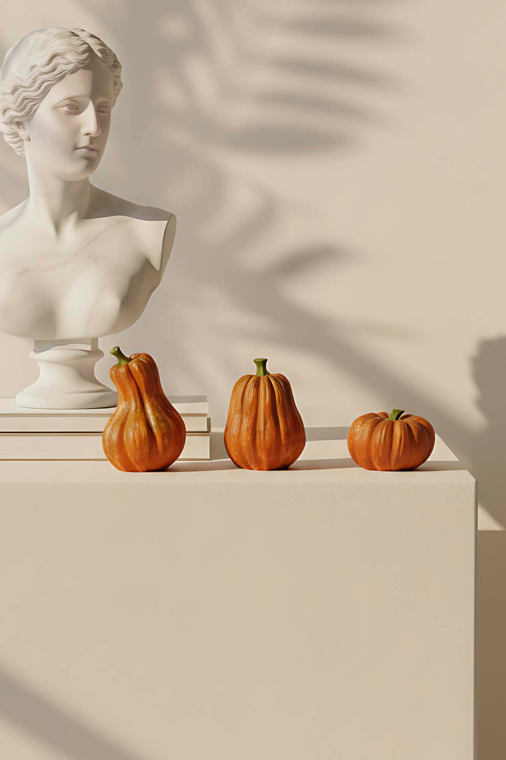 3-Piece Decorative Pumpkin Object Set