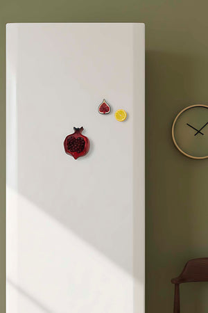 Pomegranate Detailed Decorative Magnet