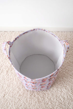 Rabbit Pattern Toy Laundry Basket