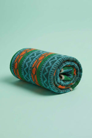 Turquoise Sahara %100 Cotton Beach Towel 70x140 cm