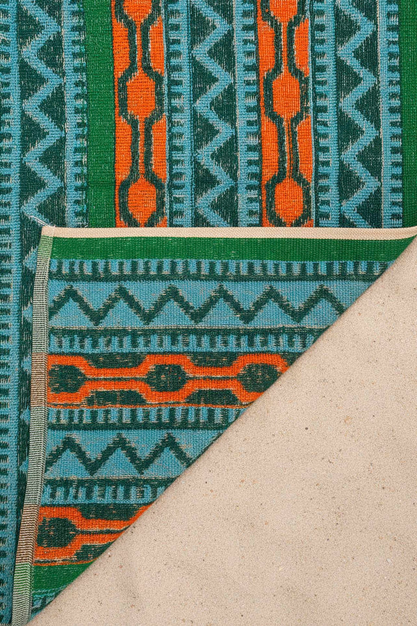 Turquoise Sahara %100 Cotton Beach Towel 70x140 cm