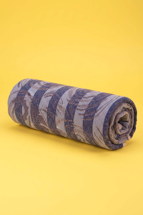 Navy Blue Poseidon 100% Cotton Beach Towel 70x140 cm