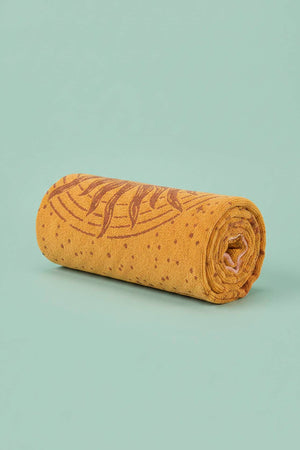 Yellow Sun 100% Cotton Beach Towel 70x140 cm