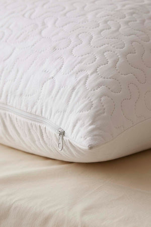 Vera Quilted Waterproof 2-Piece Pillow Protector Set 50x70 cm