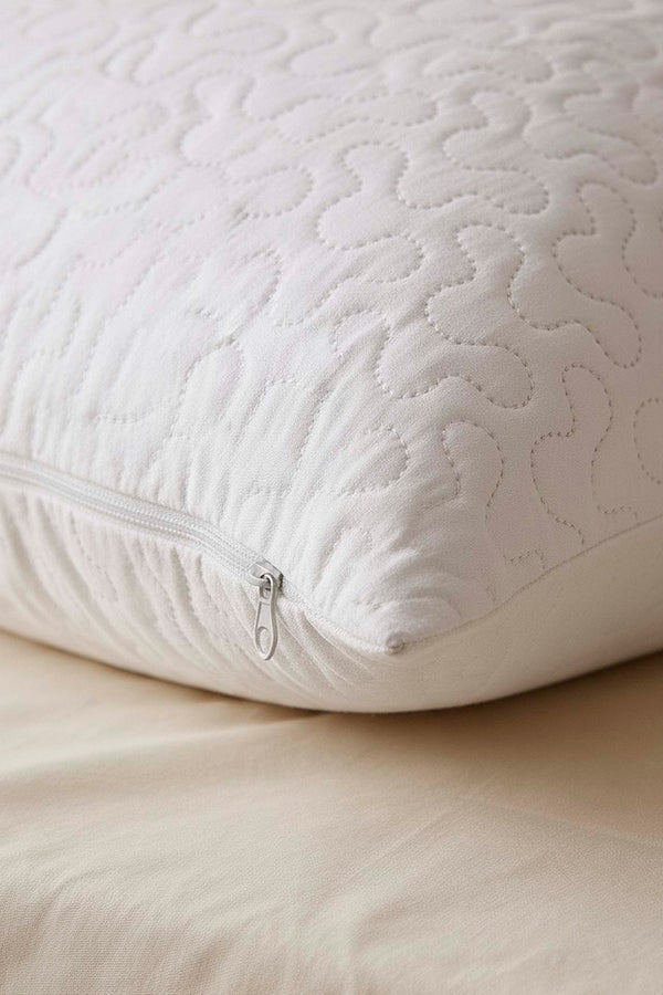 Vera Quilted Waterproof 2-Piece Pillow Protector Set 50x70 cm