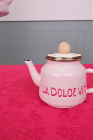 Dolce Vita Large Enamel Storage Jar