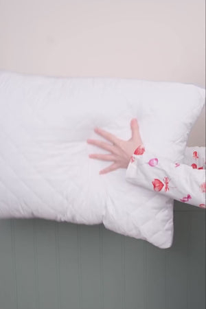 Linole 100% Merino Wool Pillow – All-Season Temperature Regulating, 100% Cotton Cover, 50x70 cm