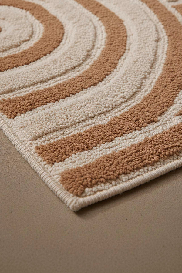 Bohemian Pattern 2-Piece Bathroom Toilet Mat Set