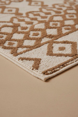 Ethnic Pattern 2-Piece Bathroom Toilet Mat Set
