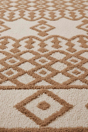 Ethnic Pattern 2-Piece Bathroom Toilet Mat Set