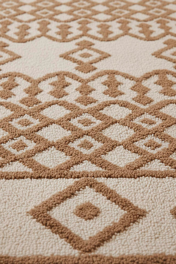 Ethnic Pattern 2-Piece Bathroom Toilet Mat Set