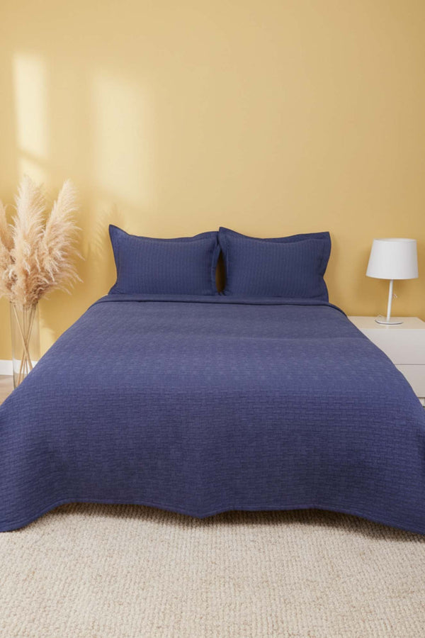 Indigo Blue Bedspread Set