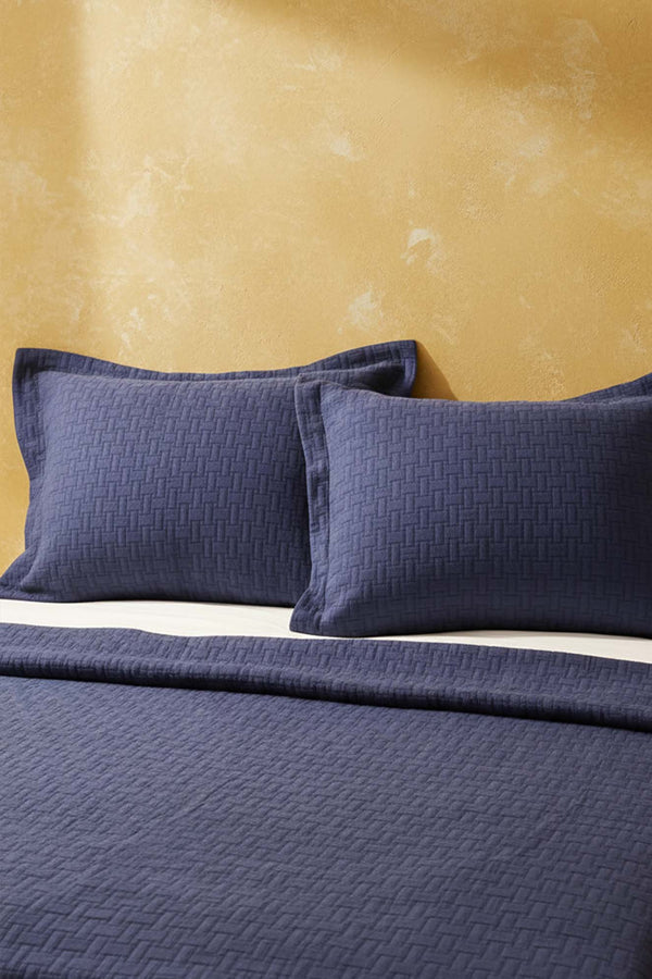 Indigo Blue Bedspread Set