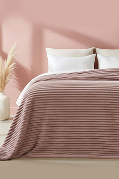 Rose Gloria Double Wellsoft Throw/Blanket – Long Pile, Ultra Soft 100% Polyester, 200x230 cm