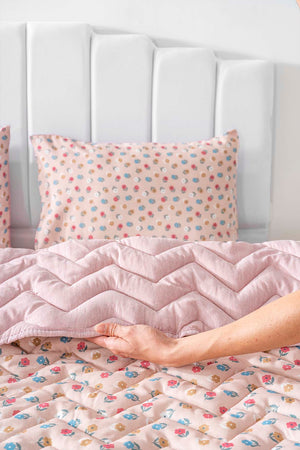 Rossie Double Outlet Cotton Quilted Bedspread & Coverlet